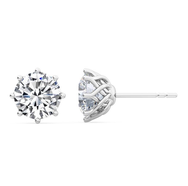 Lab Diamond Stud Earrings